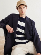 A.P.C. - Charlie Logo-Embroidered Cotton-Canvas Baseball Cap - Neutrals