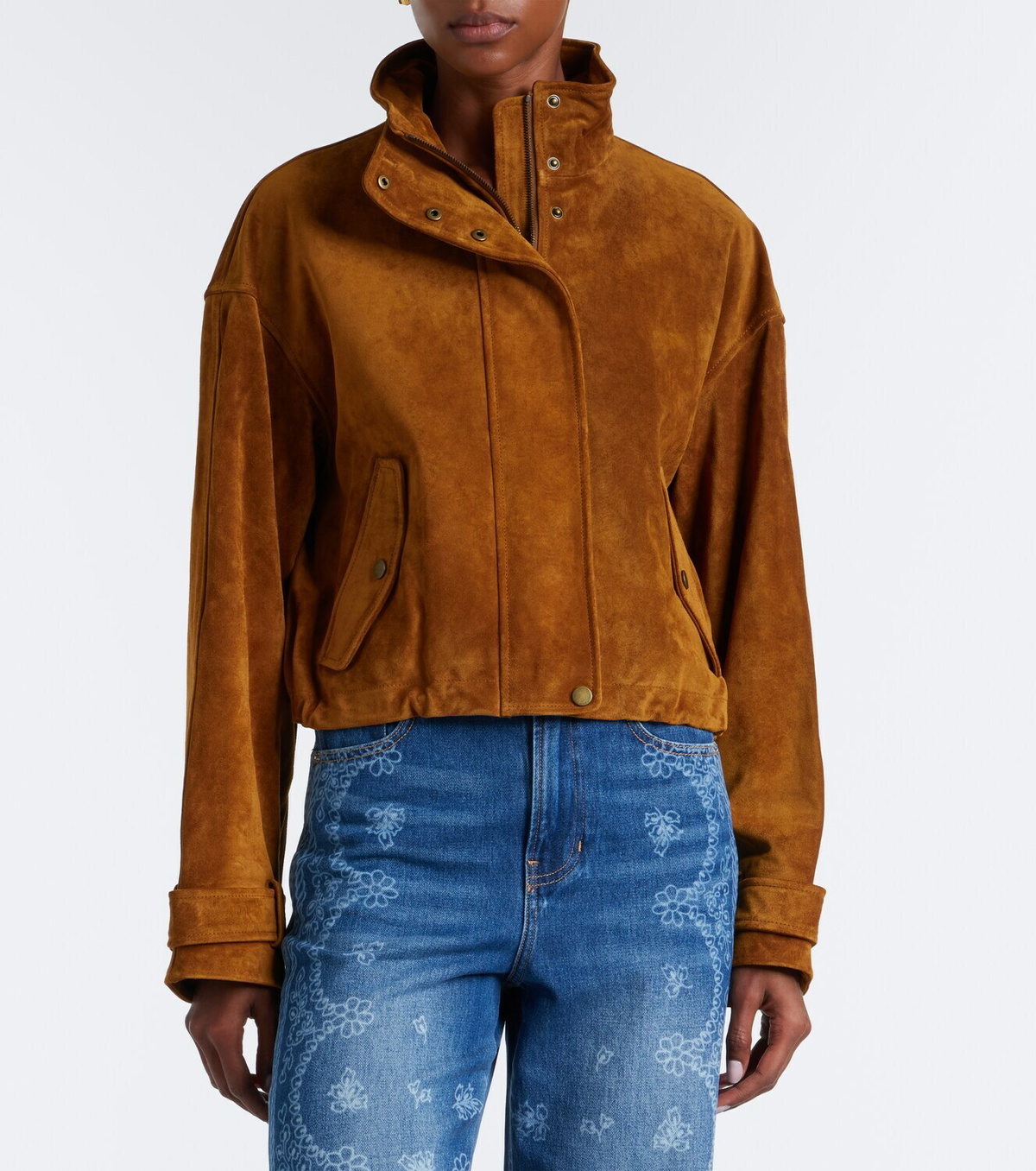 Veronica Beard Bateman suede jacket