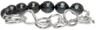 Completedworks Silver & Pearl Who's In Charge Bracelet