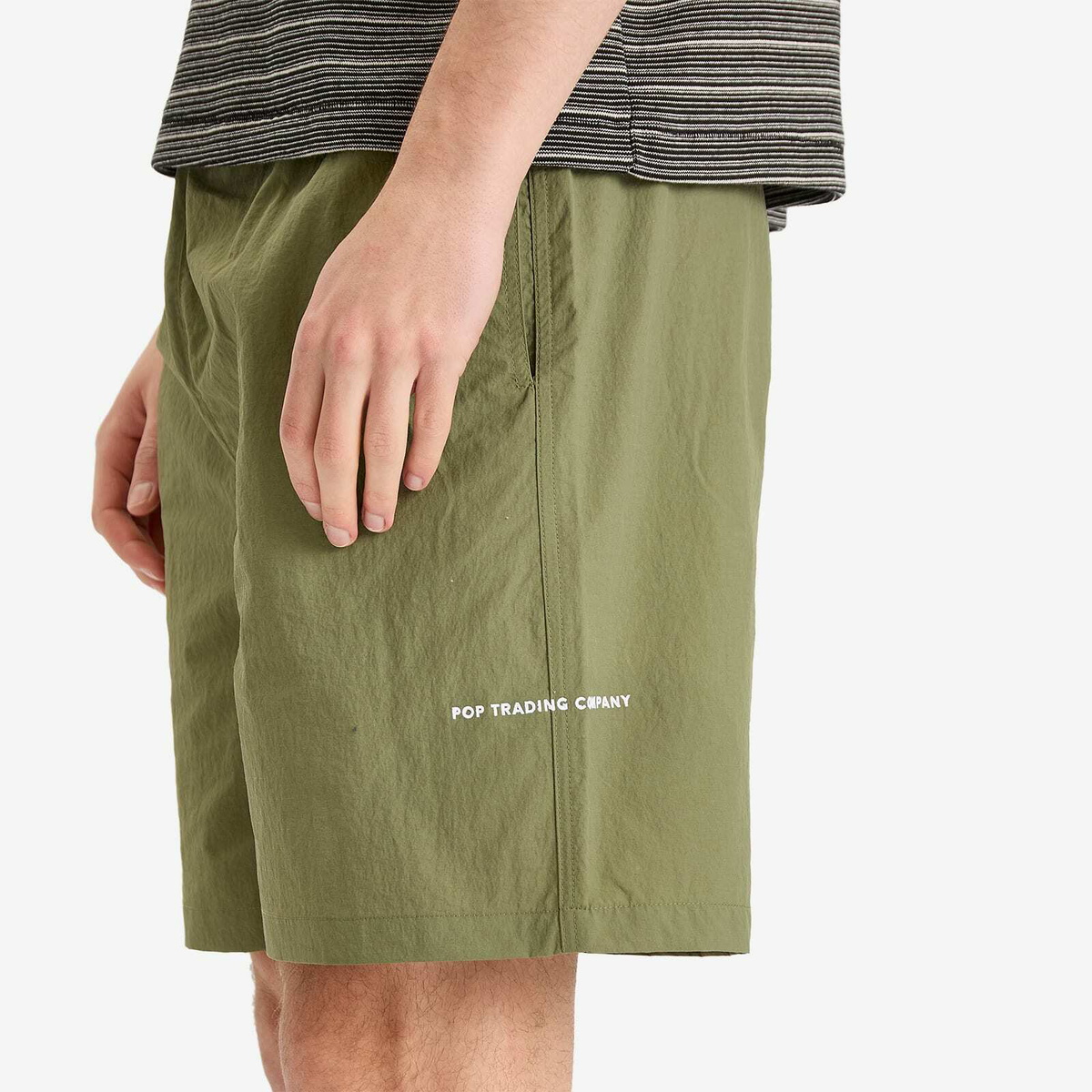 Pop Trading Company Men's Painter Shorts in Four Leaf Clover