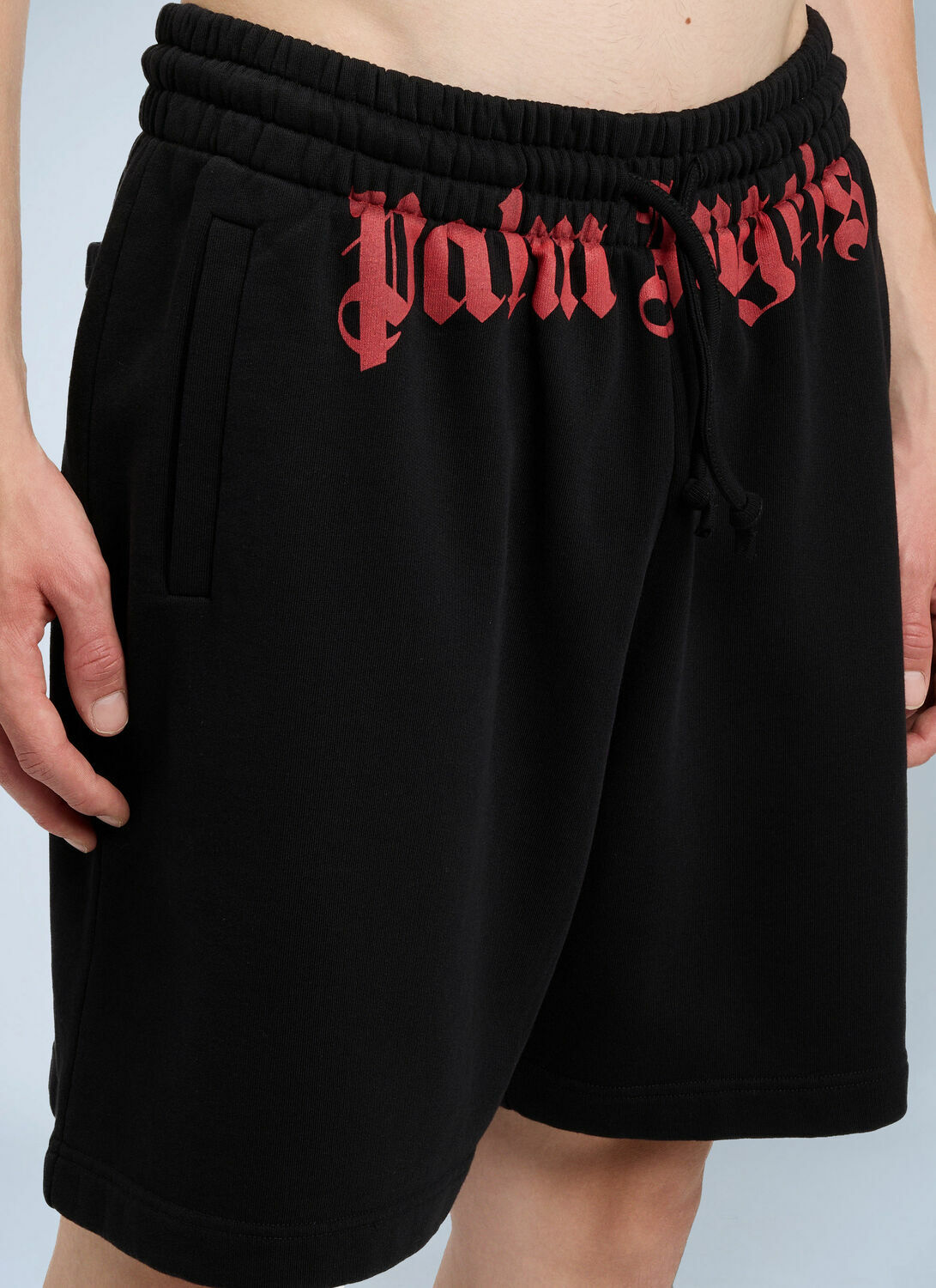 Palm Angels Waist Logo Sweatshorts