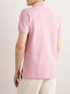 Etro - Logo-Embroidered Cotton-Piqué Polo Shirt - Pink