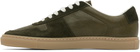 Common Projects Khaki Bball Duo Slim Sneakers