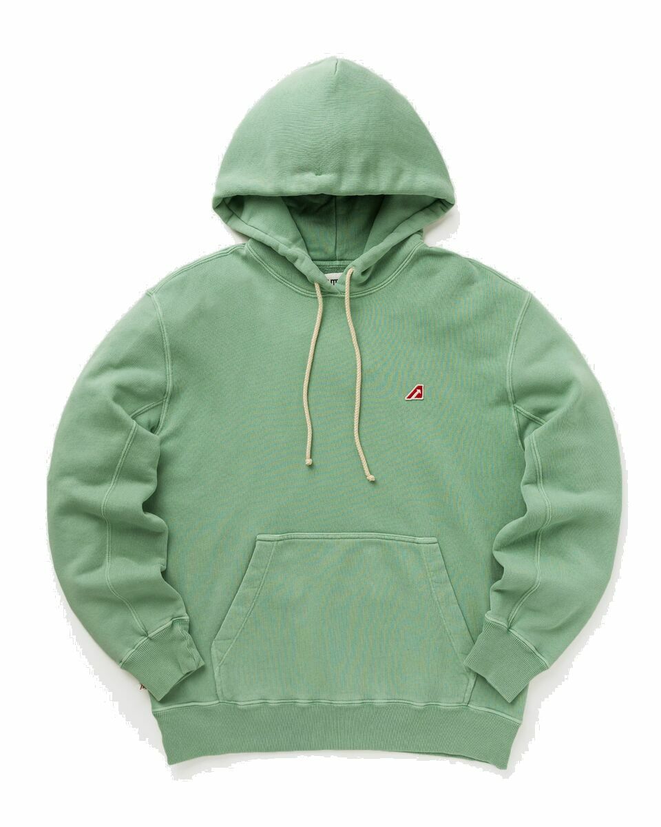Photo: Autry Action Shoes Hoodie Ease Green - Mens - Hoodies