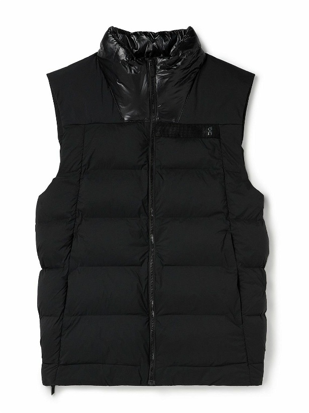 Photo: ON - Challenger Quilted Padded Shell Gilet - Black