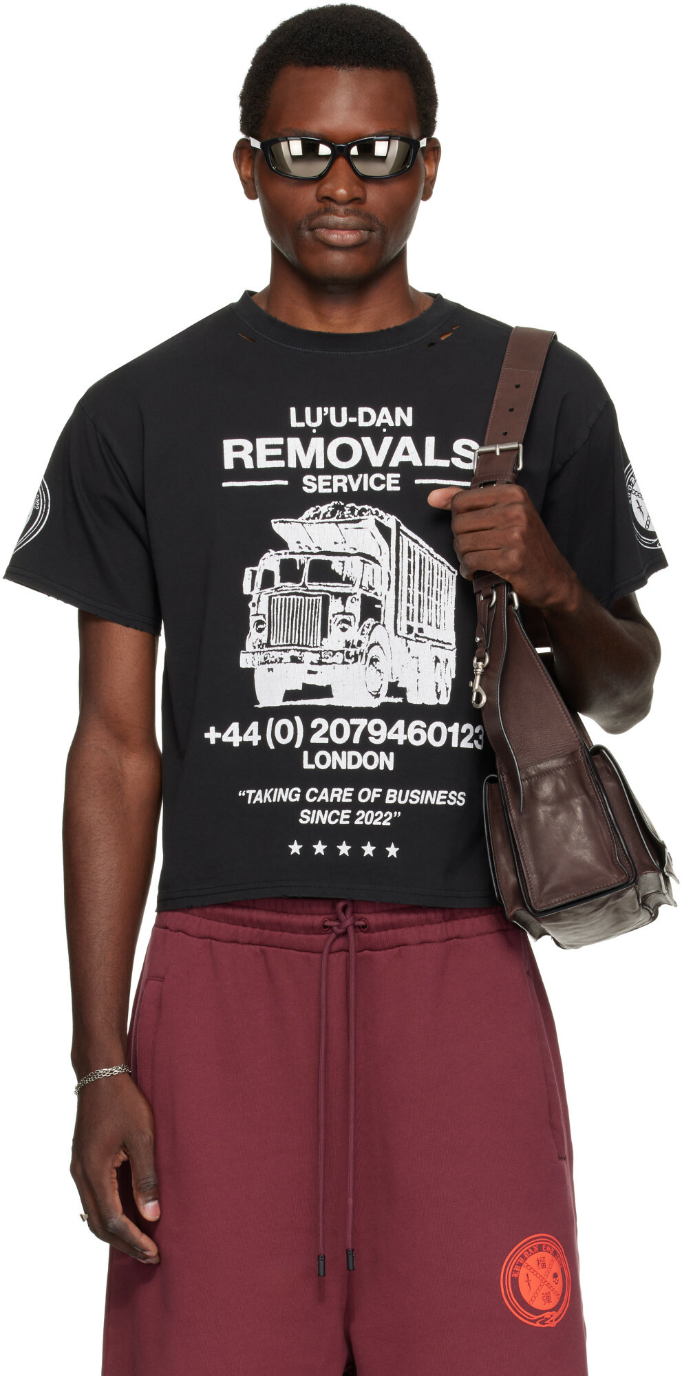 LU'U DAN Black Box T-shirt