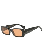 Retrosuperfuture L'Altro Sunglasses in Black/Orange 