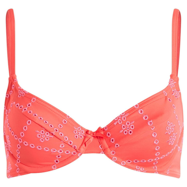 Photo: Damson Madder Women's Uma Underwire Bikini Top in Red