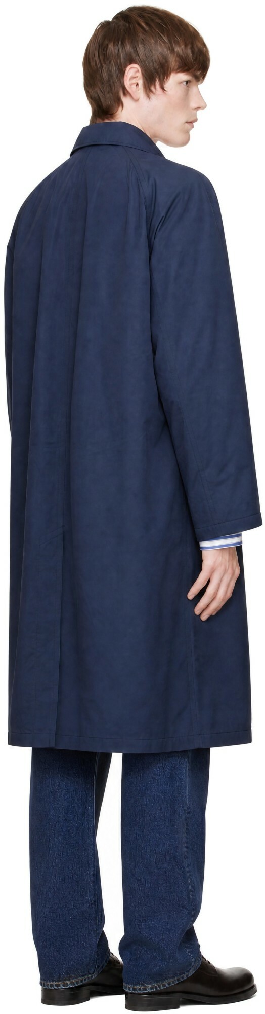 Polo Ralph Lauren Navy Twill Coat