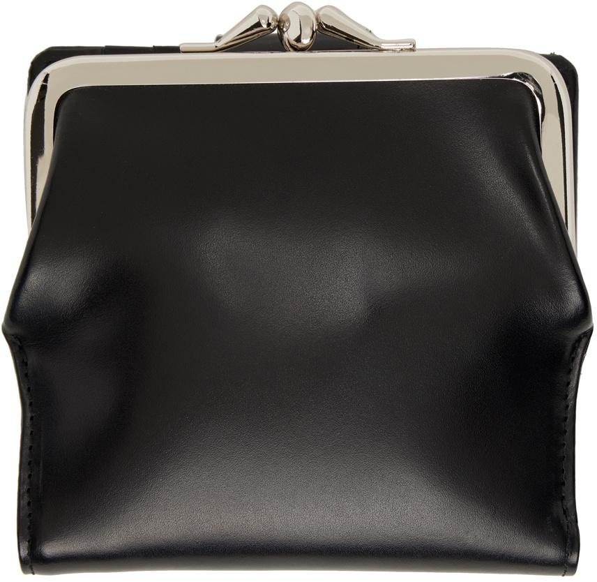 Y's Black Small Wallet