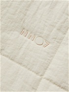 NN07 - Barney Logo-Appliquéd Quilted PrimaLoft® Nylon Gilet - Neutrals