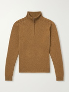 SEASE - Cashmere Half-Zip Sweater - Yellow