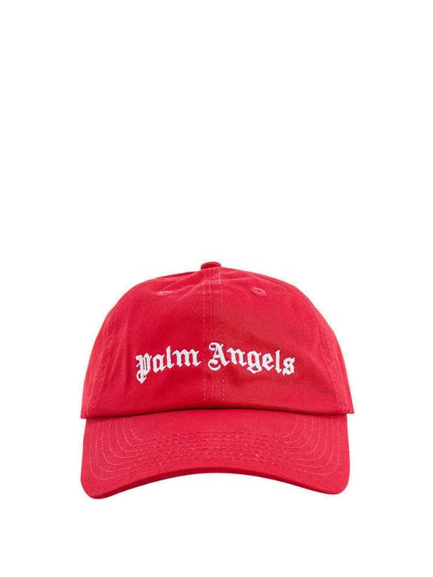 Photo: Palm Angels Hat Red   Mens