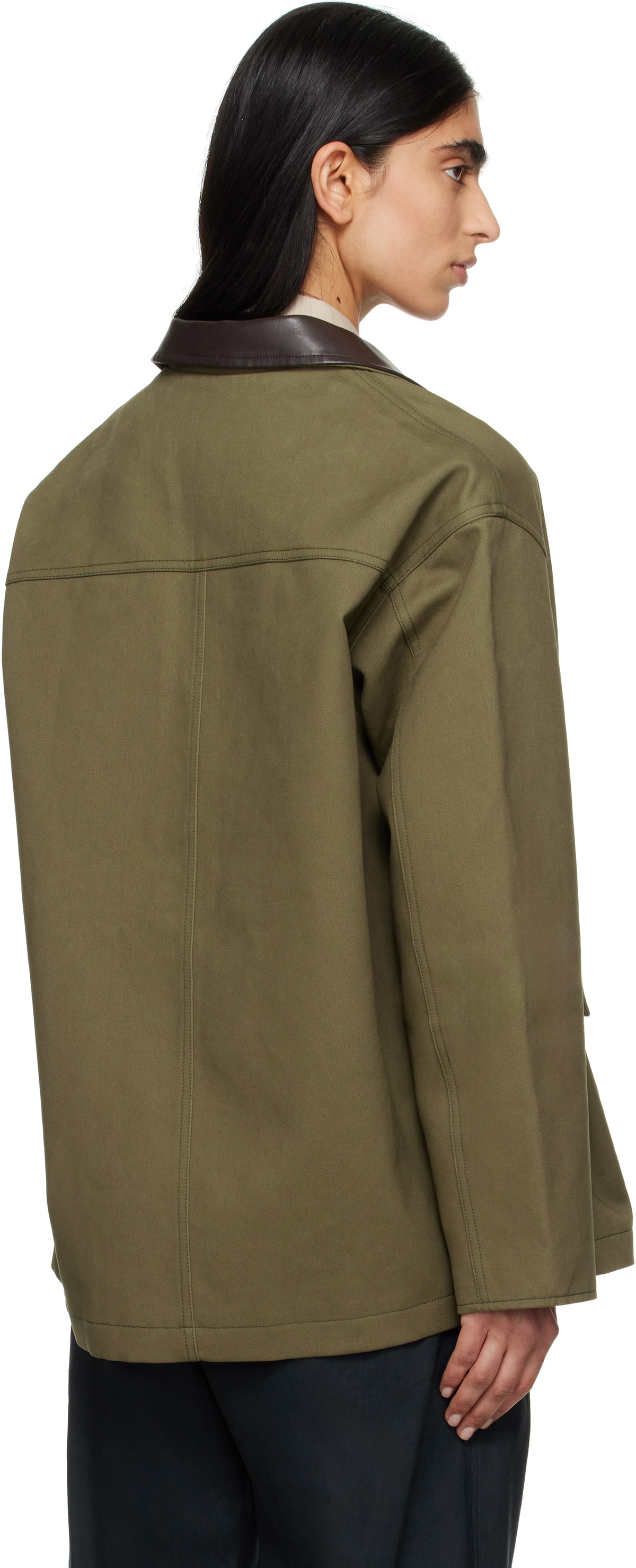 rag & bone Khaki Cassidy Cotton Jacket