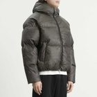 Cole Buxton Men's Stealth Hooded Down Jacket in Black