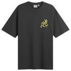 Gramicci Men's Running Man T-Shirt in Vintage Black