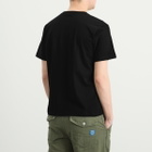 Pexwear Men's Italic Logo T-Shirt in Black