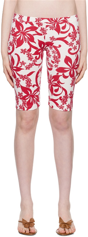 Photo: Gimaguas Red & White Lulu Shorts