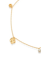 Completedworks Floral Charm-embellished 18kt Gold-plated Necklace - One Size