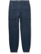 Alex Mill - Field Tapered Cotton-Jersey Sweatpants - Blue