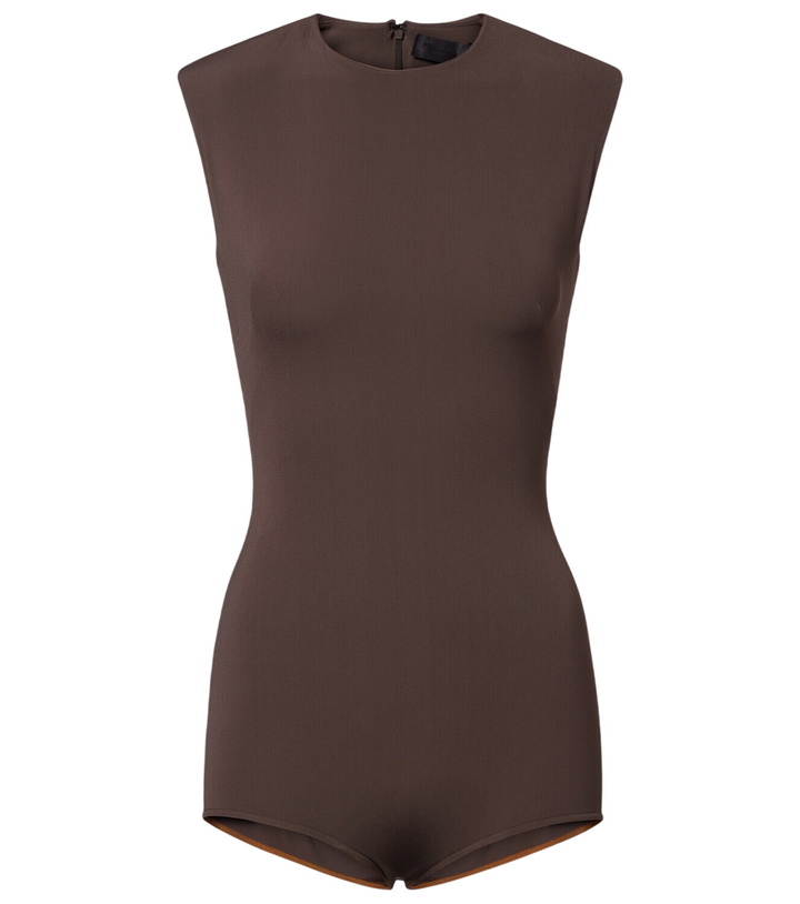 Photo: Mugler Jersey bodysuit