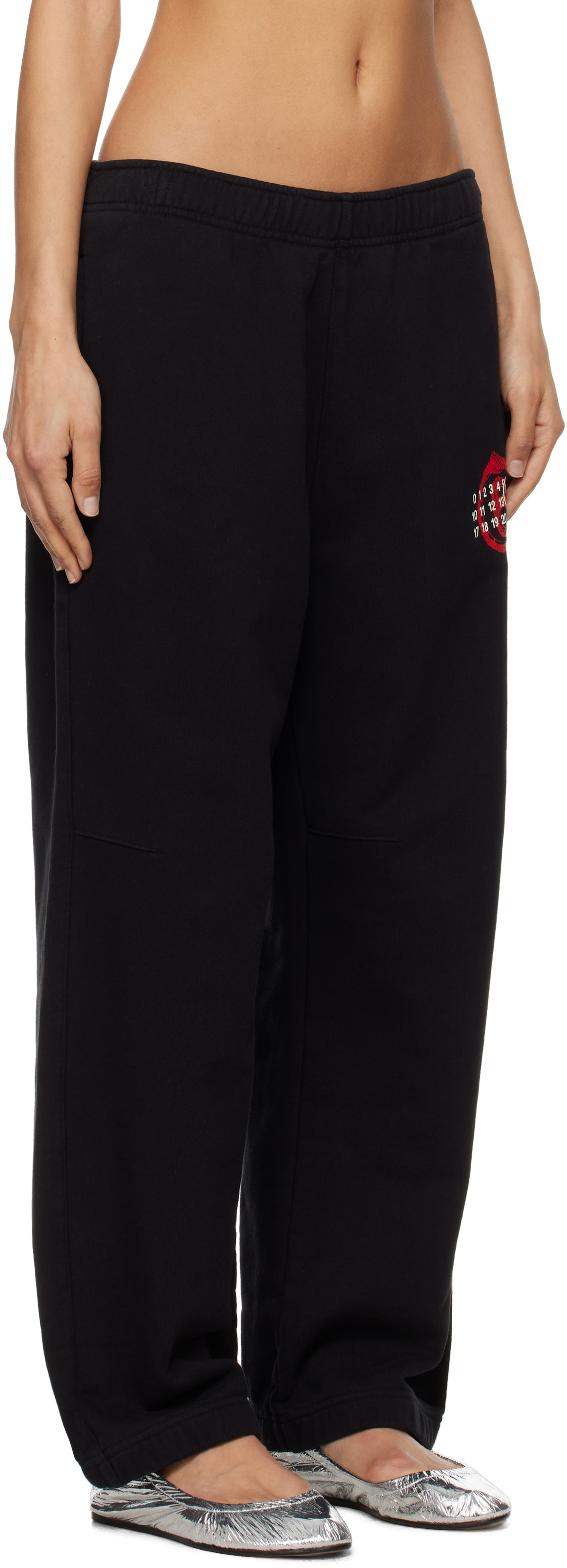 MM6 Maison Margiela Black Lunar New Year Capsule Lounge Pants