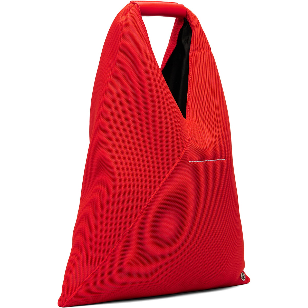MM6 Maison Margiela Orange Small Triangle Tote