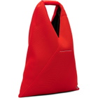 MM6 Maison Margiela Orange Small Triangle Tote