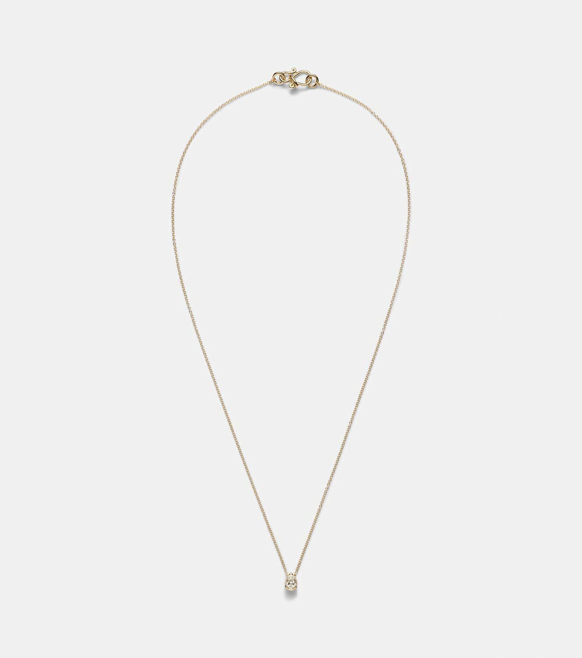 Sophie Bille Brahe Sky Simple 18kt gold necklace with diamond
