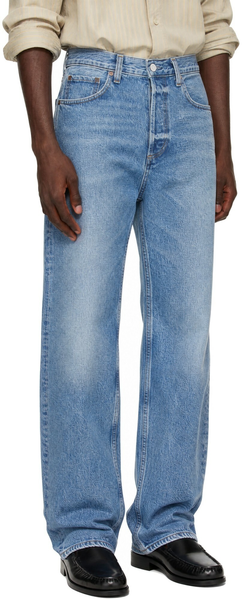 AGOLDE Blue Magnus Trouser Jeans