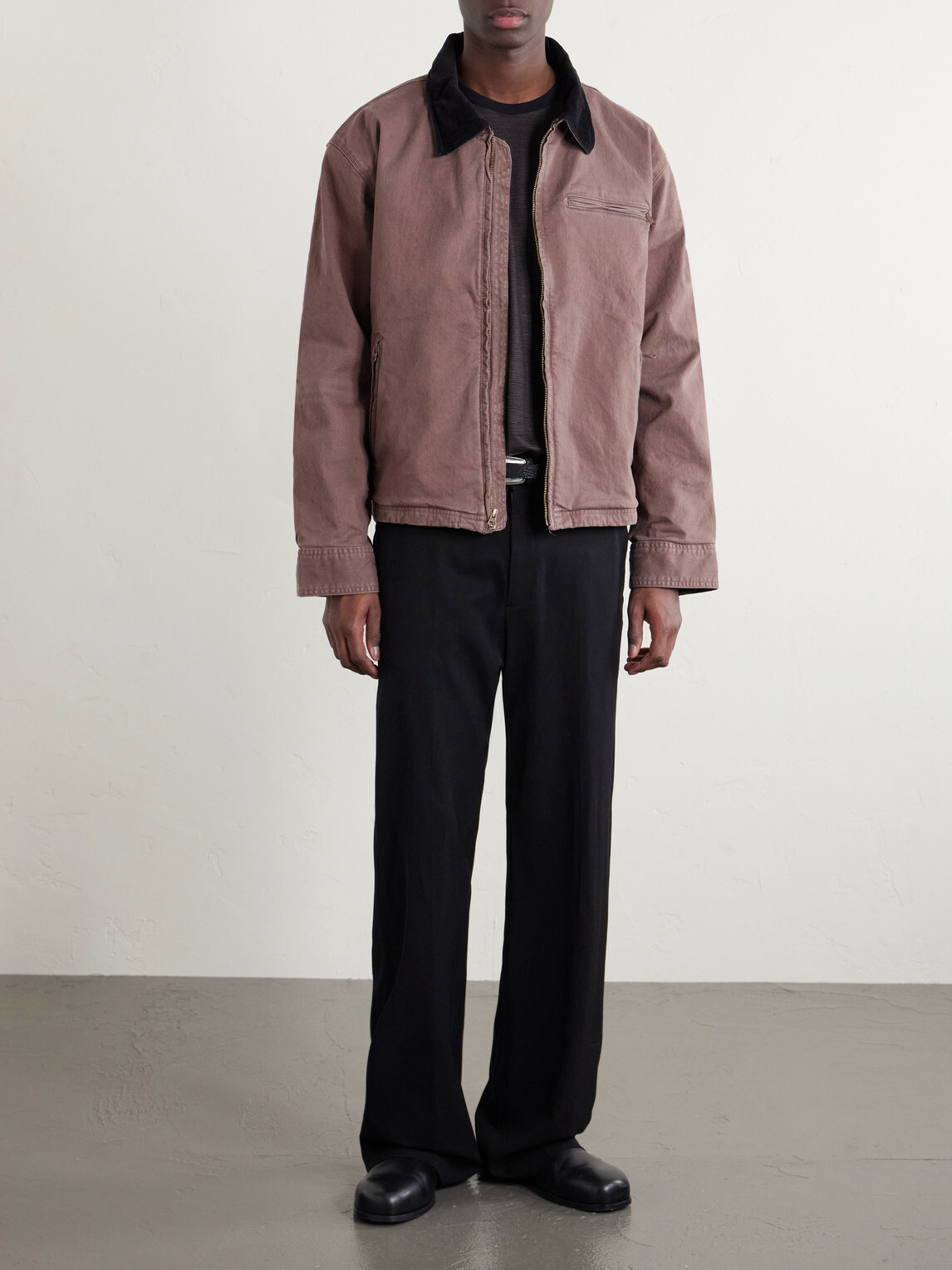 Corridor - Utility Cotton-Blend Twill Jacket - Brown