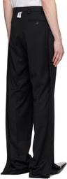 Prototypes Black Outline Tailored Trousers