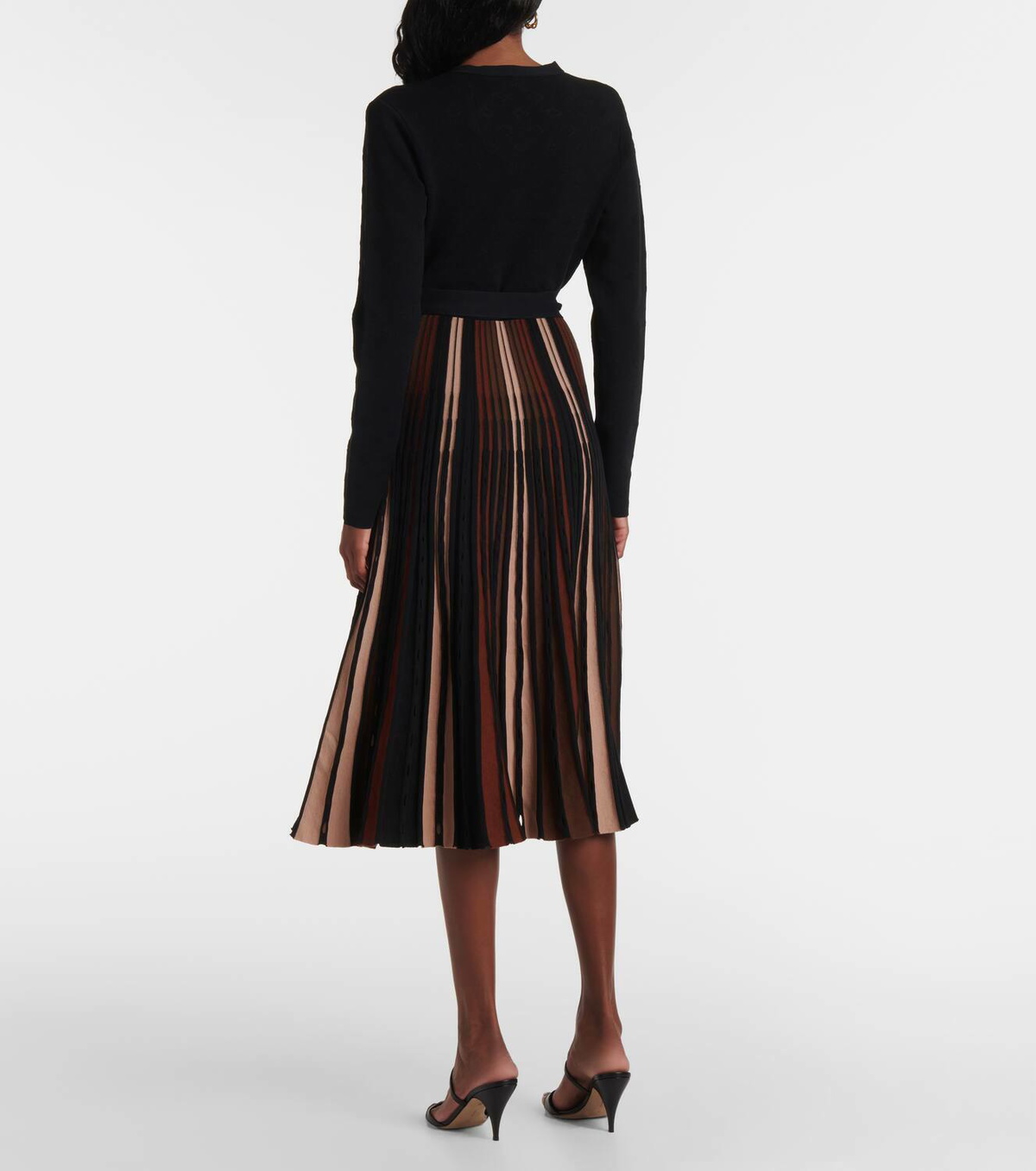 chinese dress ladies Diane Von Furstenberg Ballerina Wrap Midi Dress