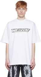 We11done White Cotton T-Shirt