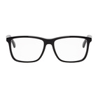 Gucci Black Rectangular Glasses