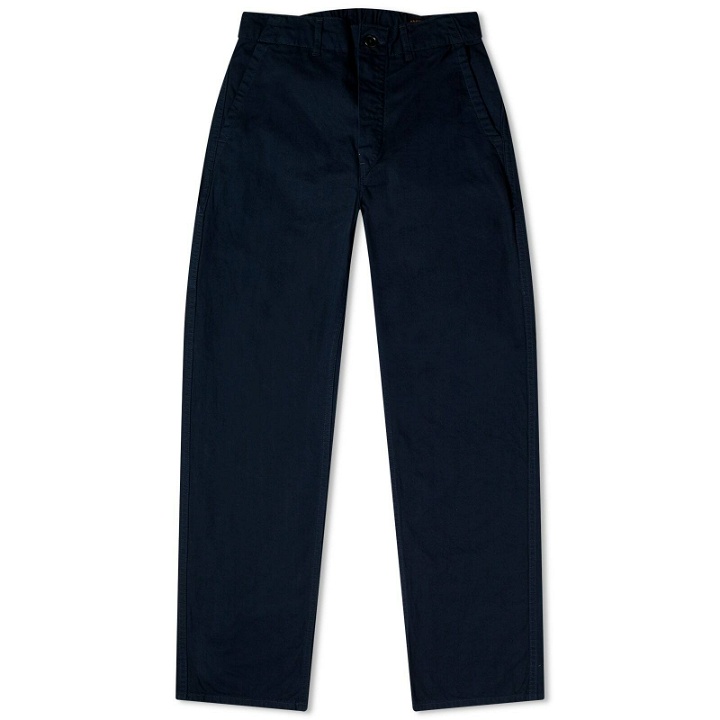 Photo: orSlow Men's French Work Pants in Navy