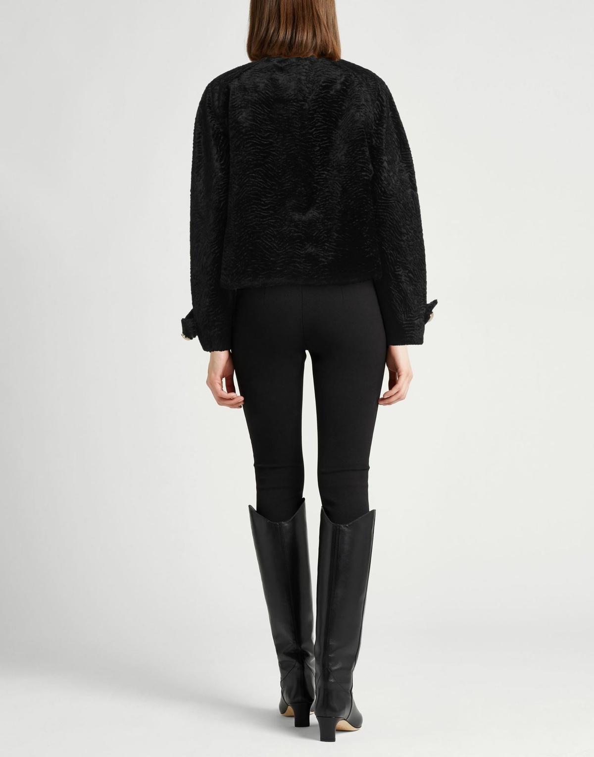Casablanca Womens Jacket in Black