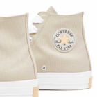 Converse Men's Chuck Taylor 1970s Hi Sneaker in Papyrus/Coastal Dune/White