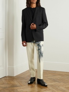 Alexander McQueen - Tapered Printed Cady Trousers - Neutrals