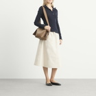 MM6 Maison Margiela Women's Midi Skirt in Beige