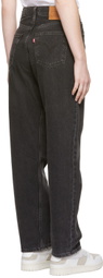 Levi's Black Dad Jeans