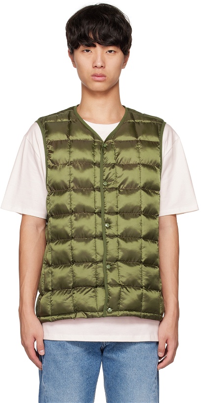 Photo: Saturdays NYC Khaki Cho Puffer Vest