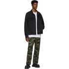 Juun.J Khaki Camouflage Cargo Pants