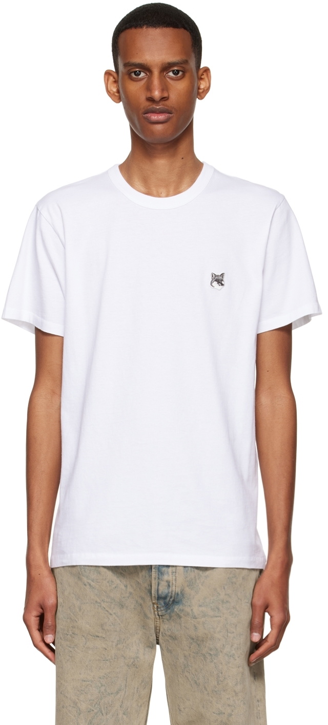 Maison Kitsune Maison Kitsune fox head shirt