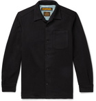 Neighborhood - Fleece-Back Jersey Overshirt - Men - Black