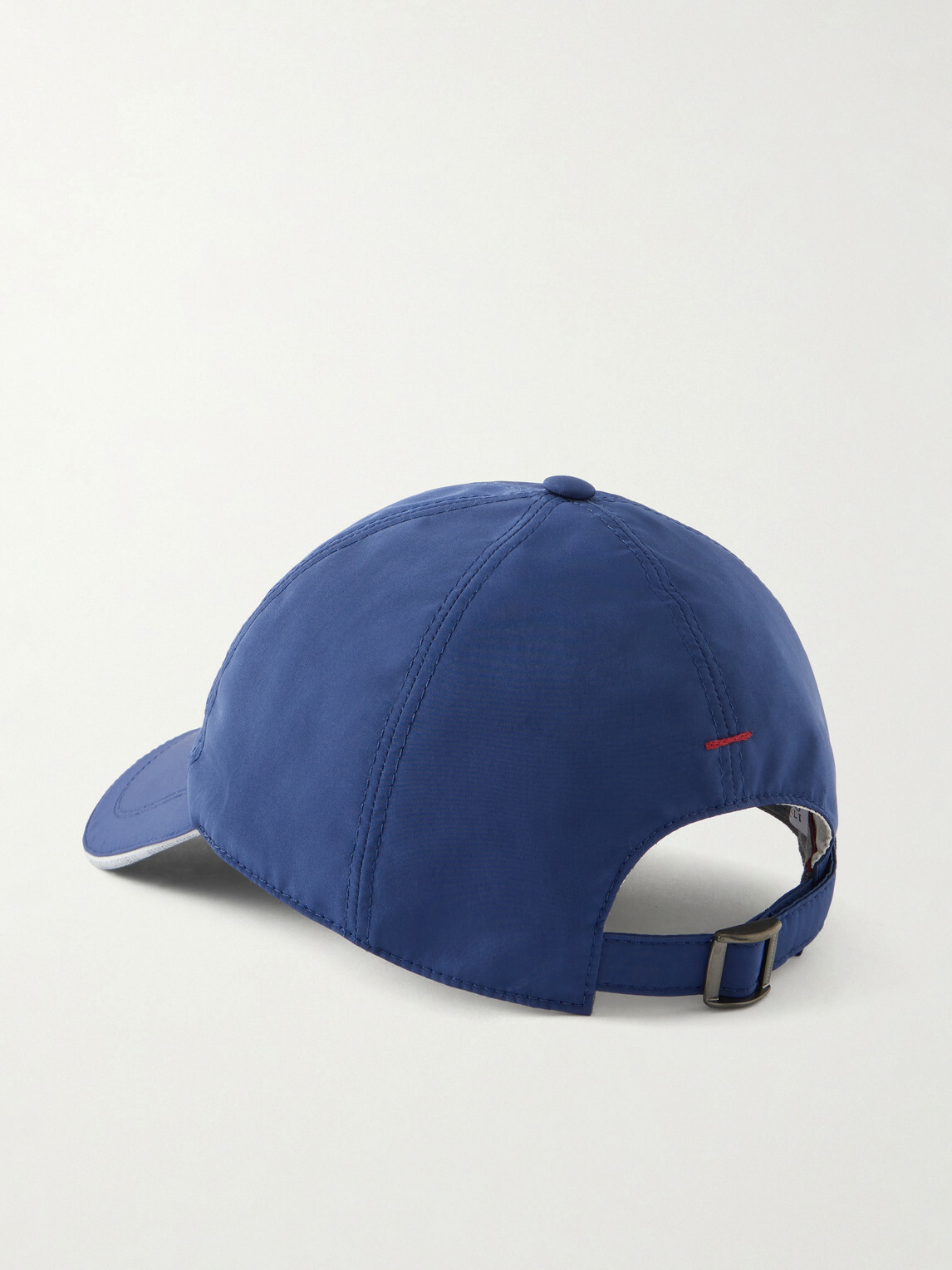 Brunello Cucinelli - Logo-Embroidered Shell Cap - Blue