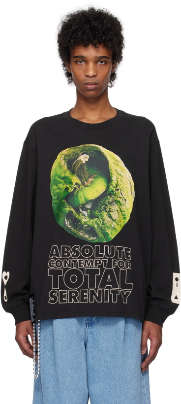 Photo: S.R. STUDIO. LA. CA. Black OTW by Vans Edition Acts Oversized Long Sleeve T-shirt