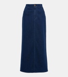Tove Sera denim midi skirt