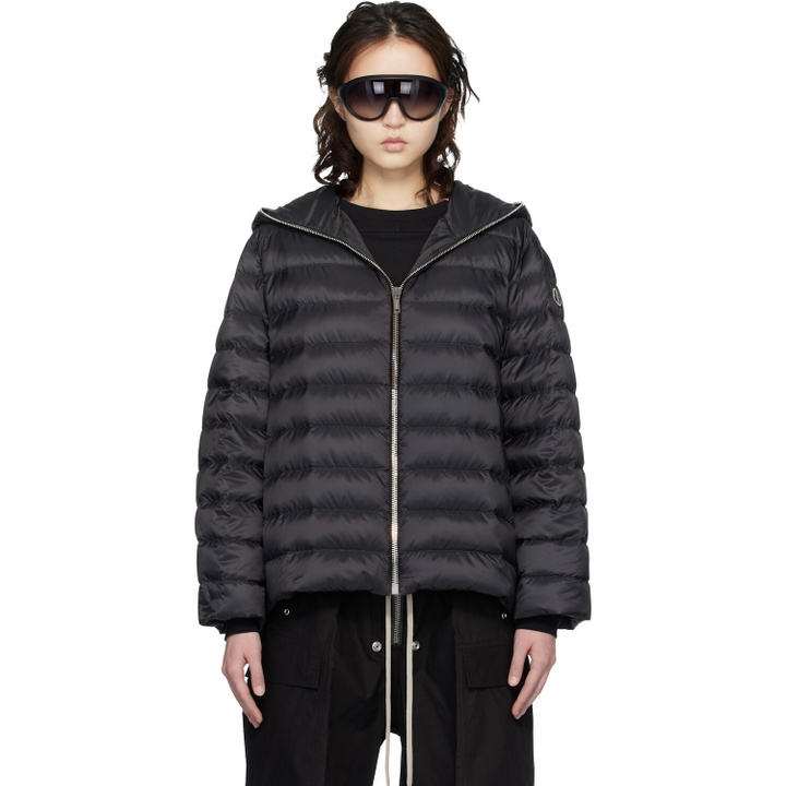 Photo: Rick Owens Moncler + Rick Owens Black Ziplock Down Jacket