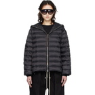 Rick Owens Moncler + Rick Owens Black Ziplock Down Jacket